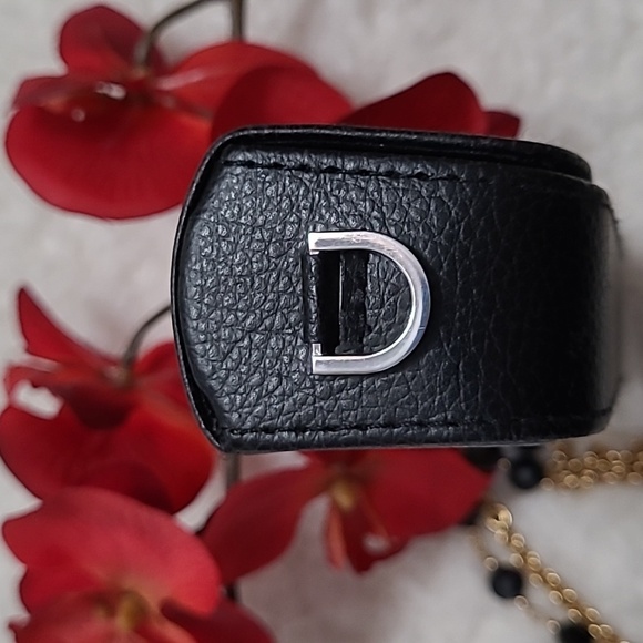 Kenneth Cole New York Magnetic Eyeglasses Sunglasses Hard Case Black pebbled - Picture 5 of 7